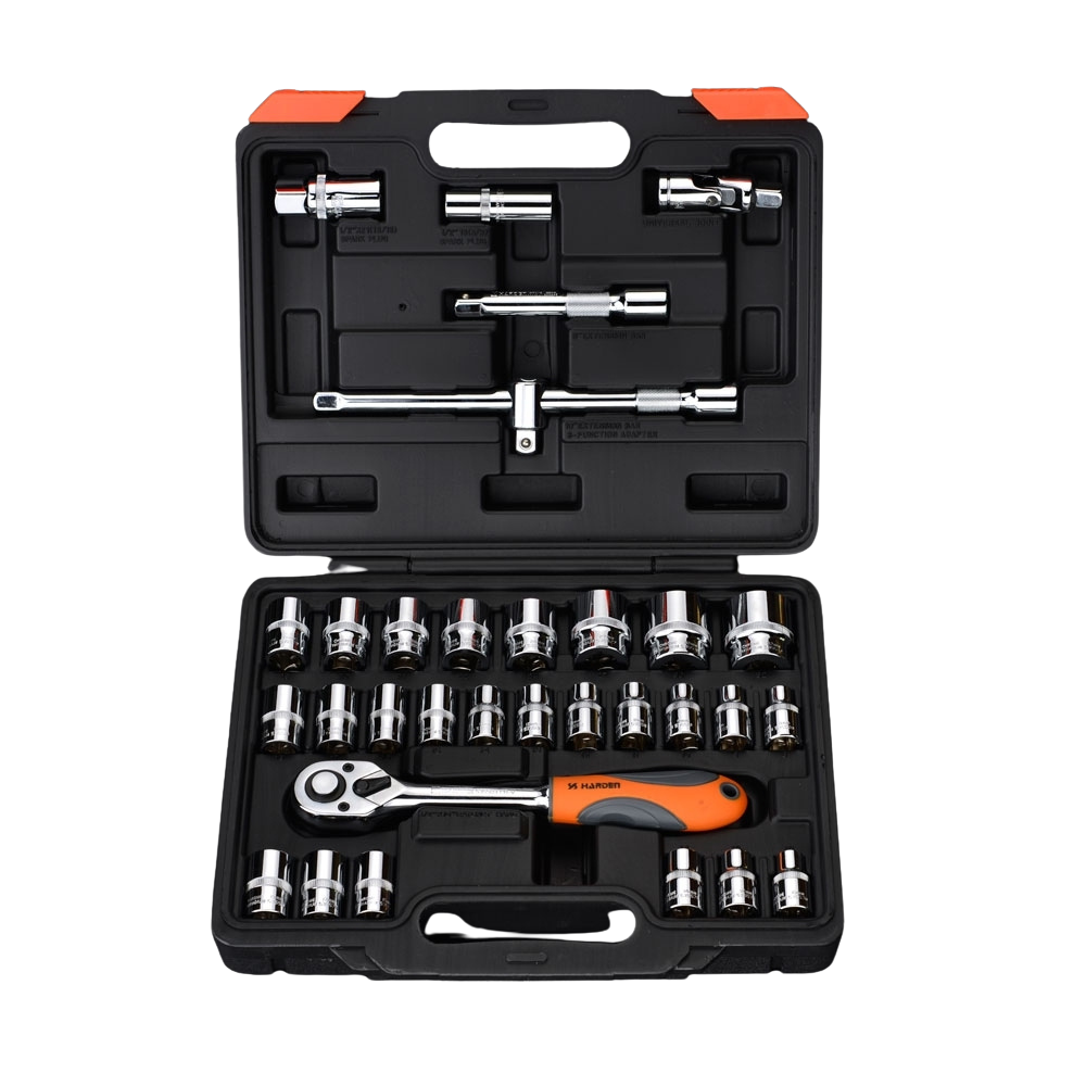 32 Pcs 1/2" Socket set