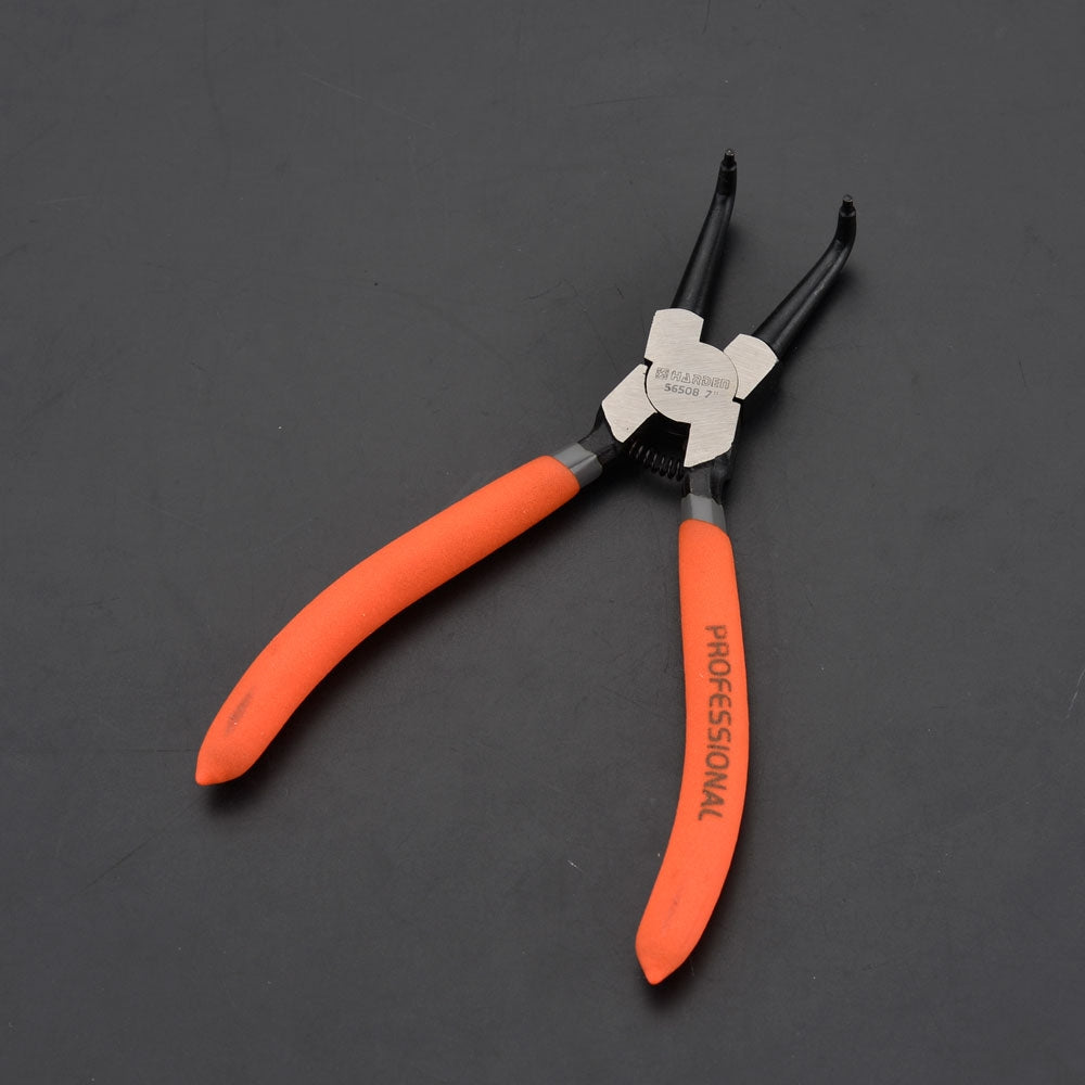 7" (170mm) Circlip Plier Internal Bent Jaw