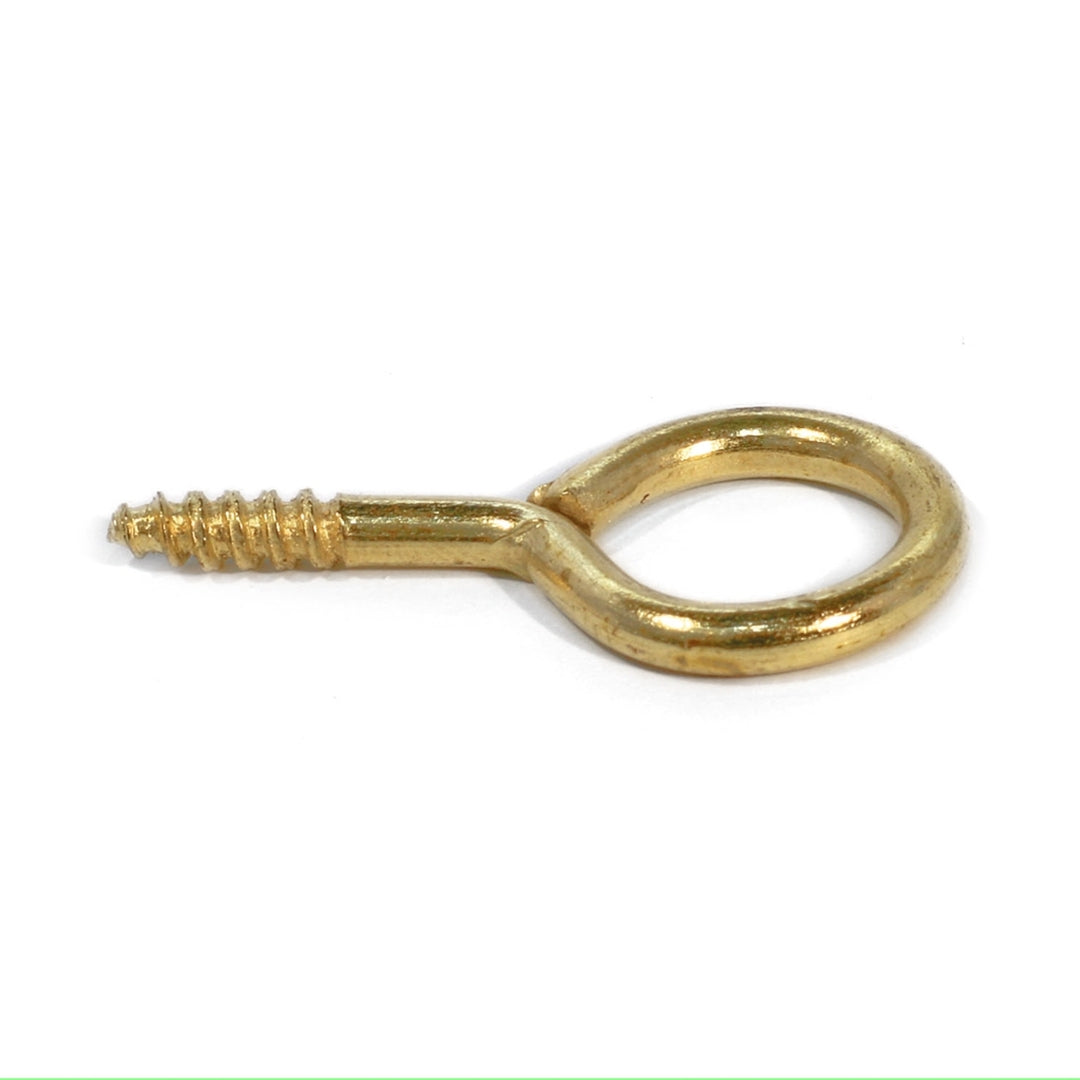 Screw Eye Yellow Passivated 60mm (5)