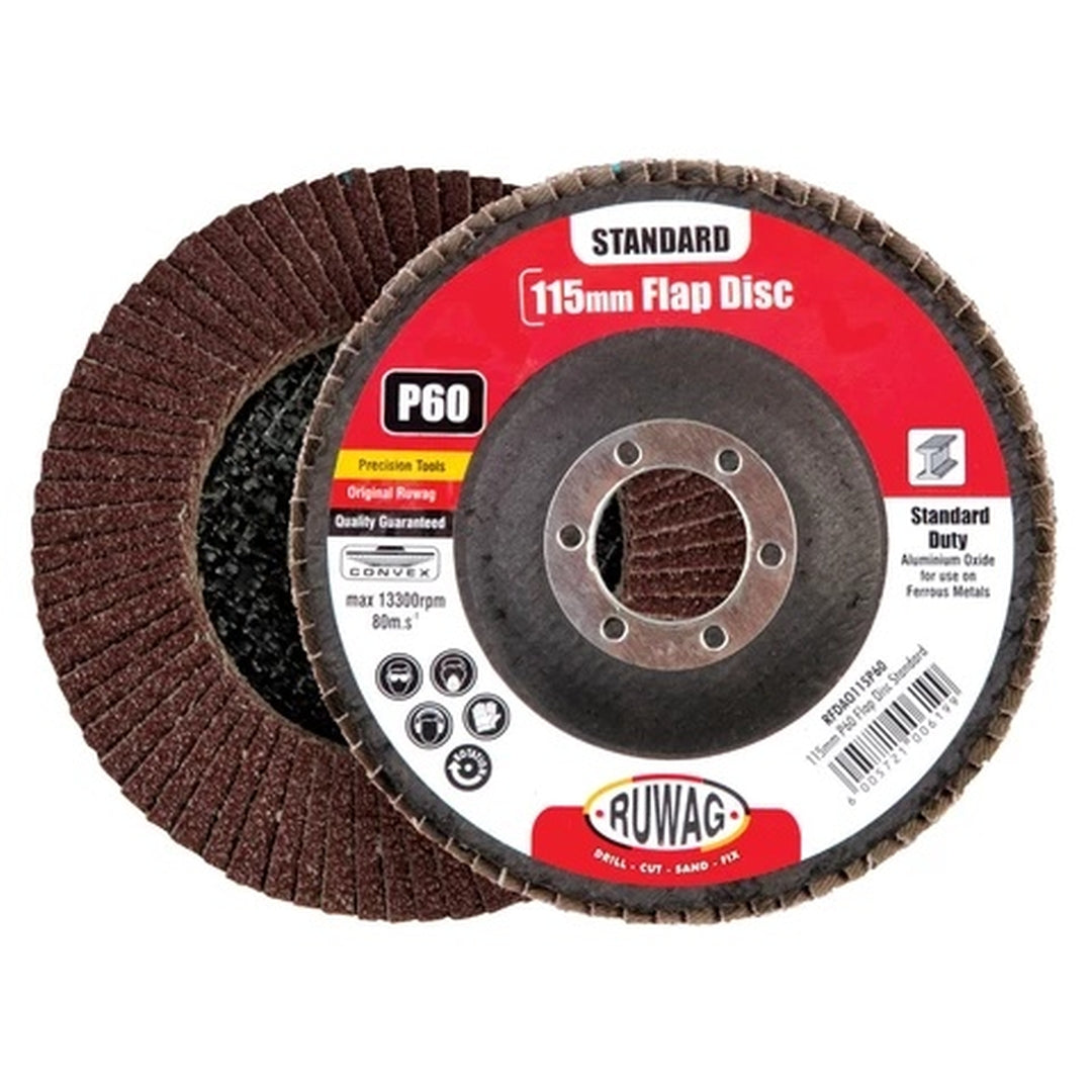 180mm p80 flap disc standard /ea