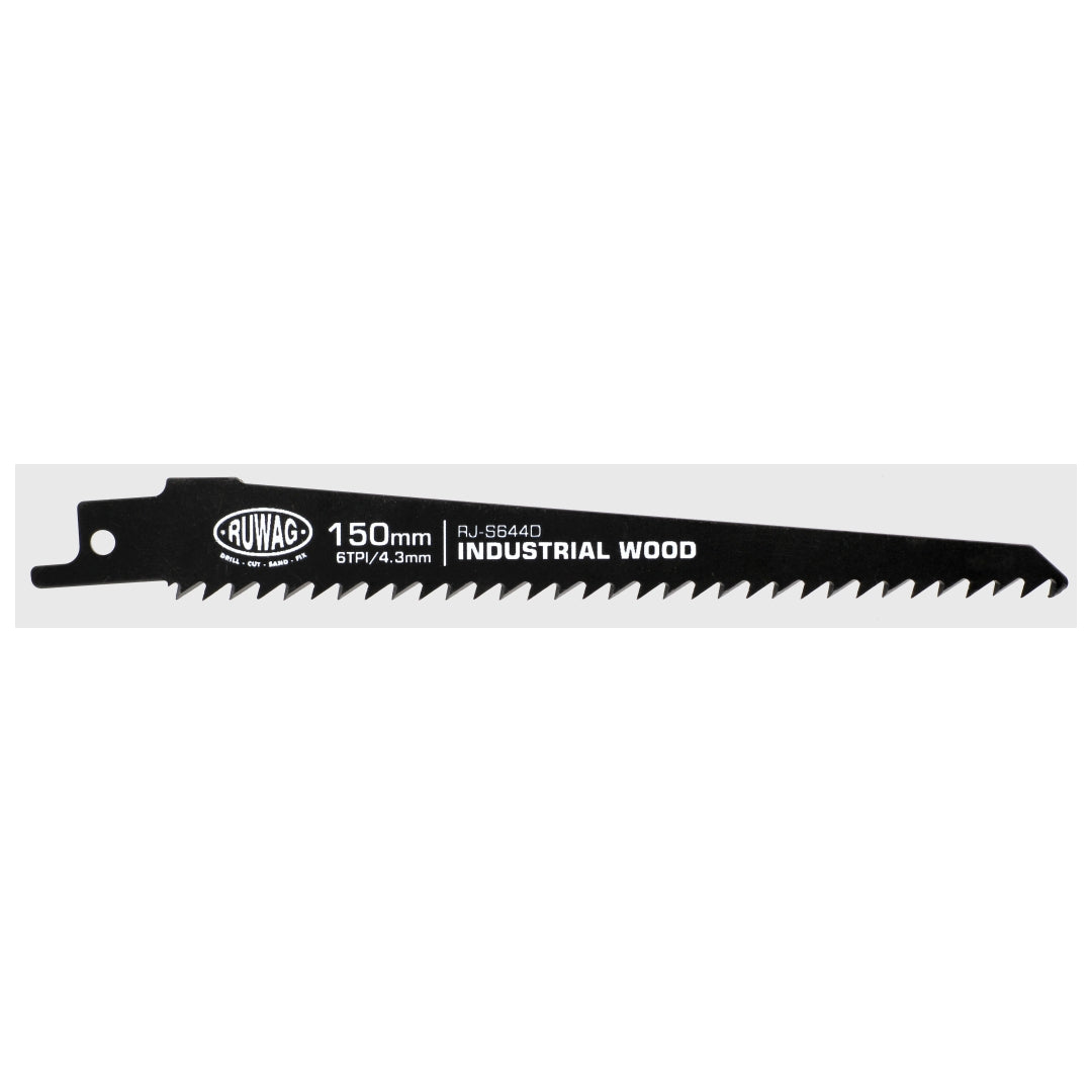 S644D wood, plywood & MDF recipro saw blade 2pce