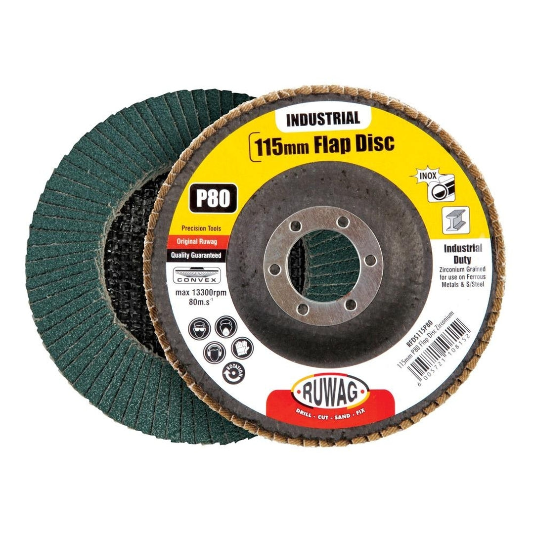 180mm p40 flap disc Zirconium /ea