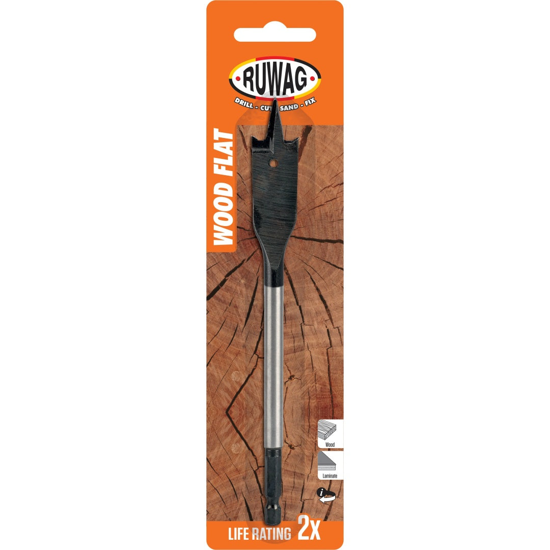 18.00mm wood flat carded