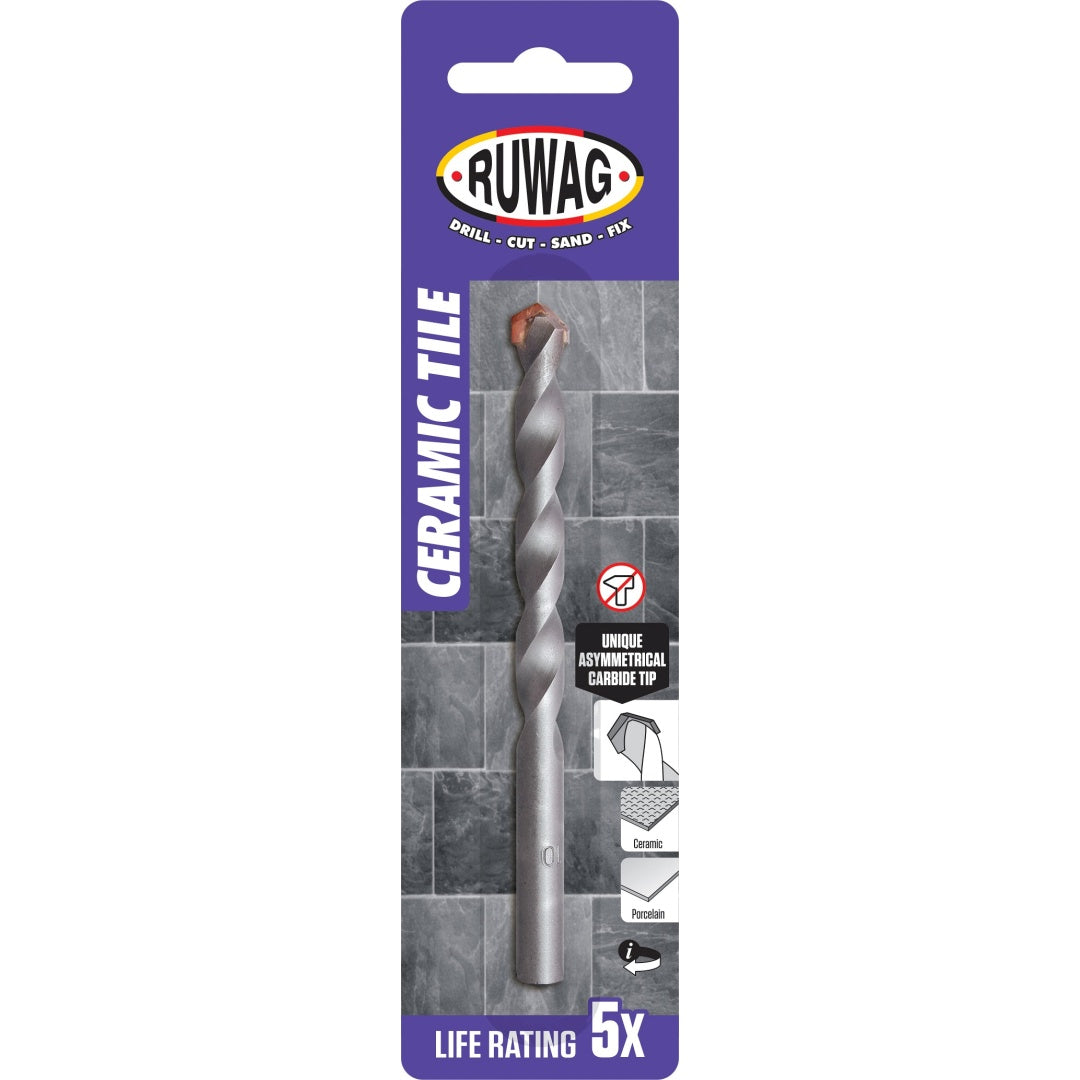 5mm ceramic tile bit carded