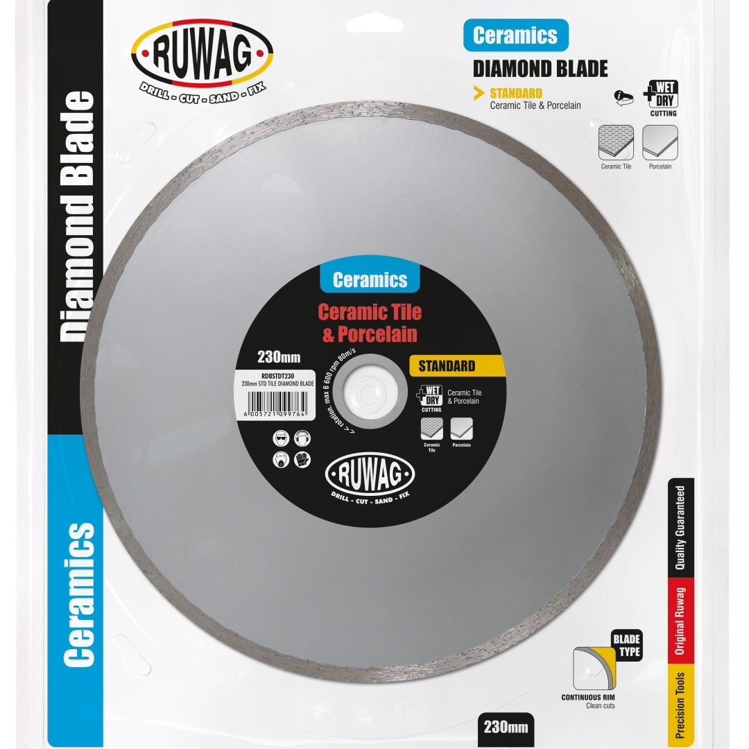 230mm standard tile diamond blade