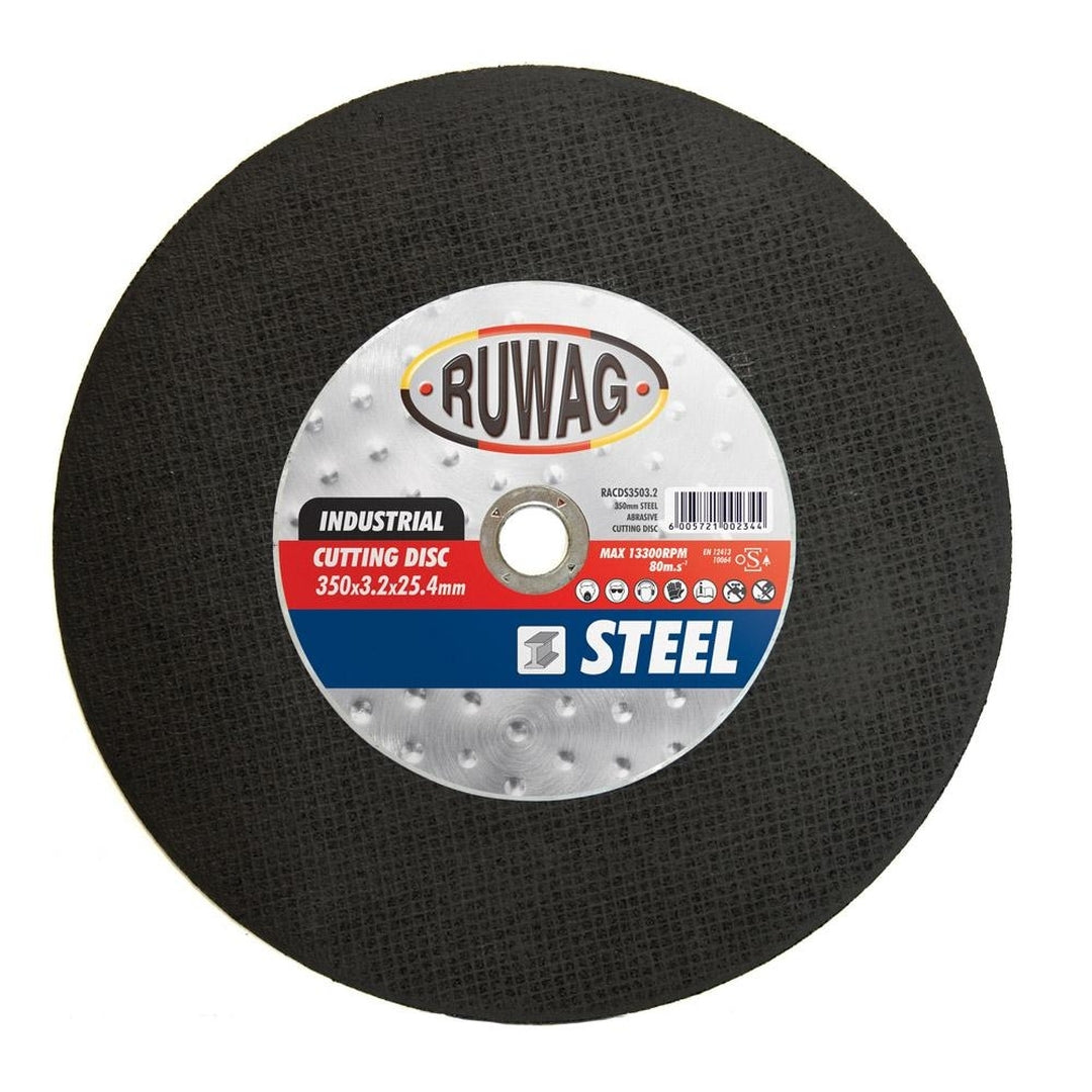 230MM STEEL ABRASIVE CUTTING DISC (25/box) /ea