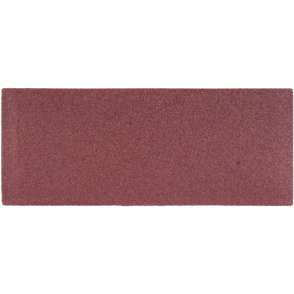 SANDING SHEET ORB 95 X 230MM 80GR HOOK AND LOOP NO HOLES 5/PK