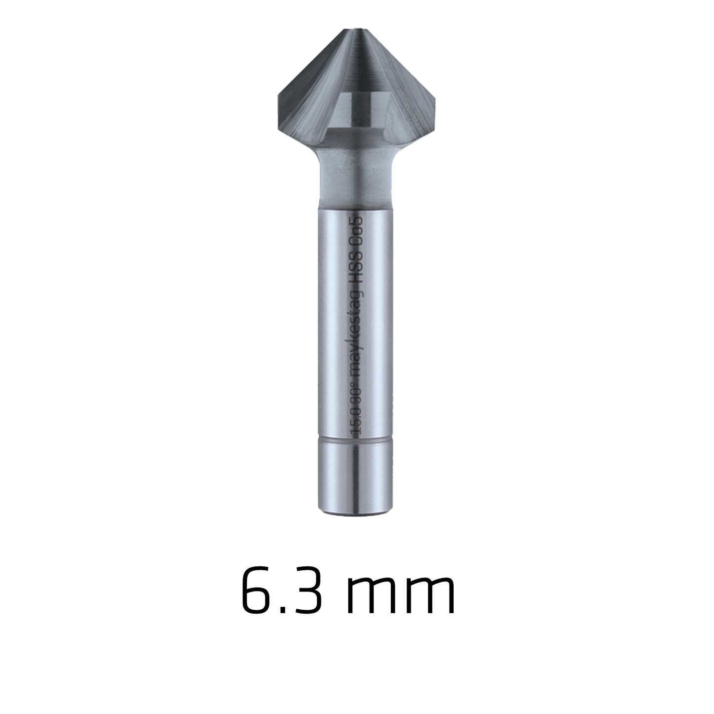 HSS-ECO5 COUNTERSINK 90 6.3 DIN 335 SHAPE C ALUNIT COATED
