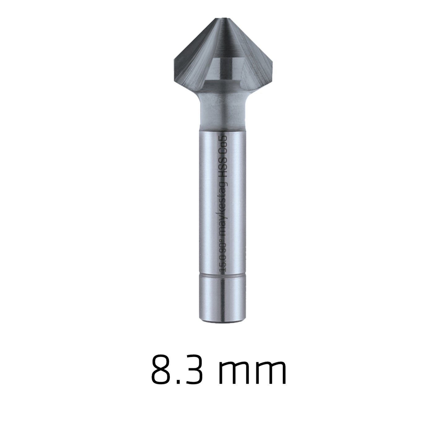 HSS-ECO5 COUNTERSINK 90 8.3 DIN 335 SHAPE C ALUNIT COATED