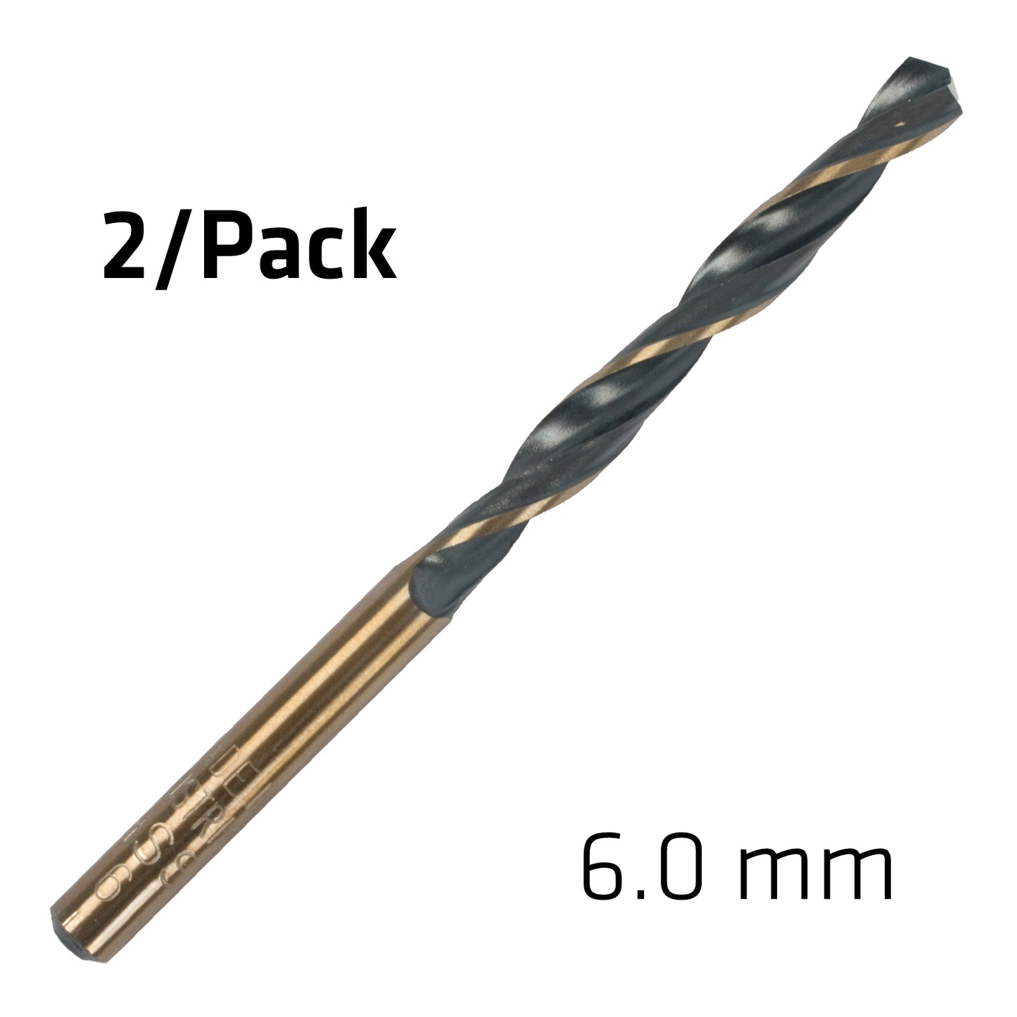 HSS SPRINT MASTER 6.0MM X2 SLEEVED DIN338 ALPEN DRILL BIT