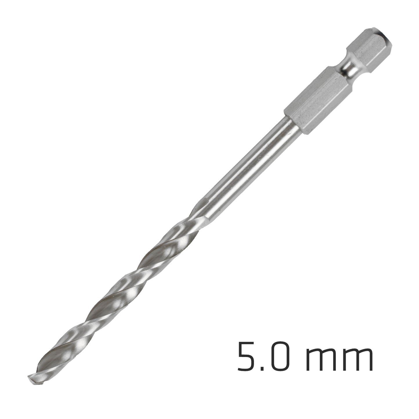 HSS SUPER DRILL BIT HEX SHANK 5MM