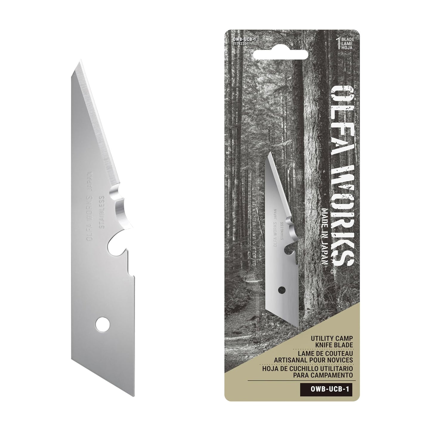 OLFA UTILITY CAMP KFIFE SPARE BLADE
