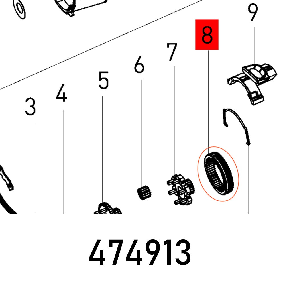 SWITCHING RING T 12