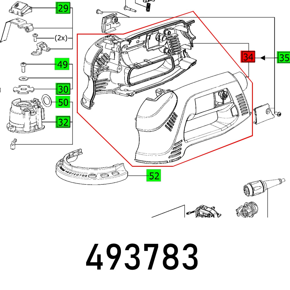 HOUSING RO 125