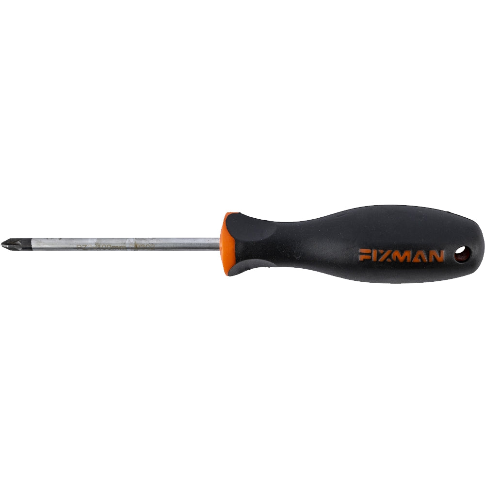 FIXMAN S/DRIVER POZI PZ2 6X100MM CRV WITH ERGONOMIC HANDLE