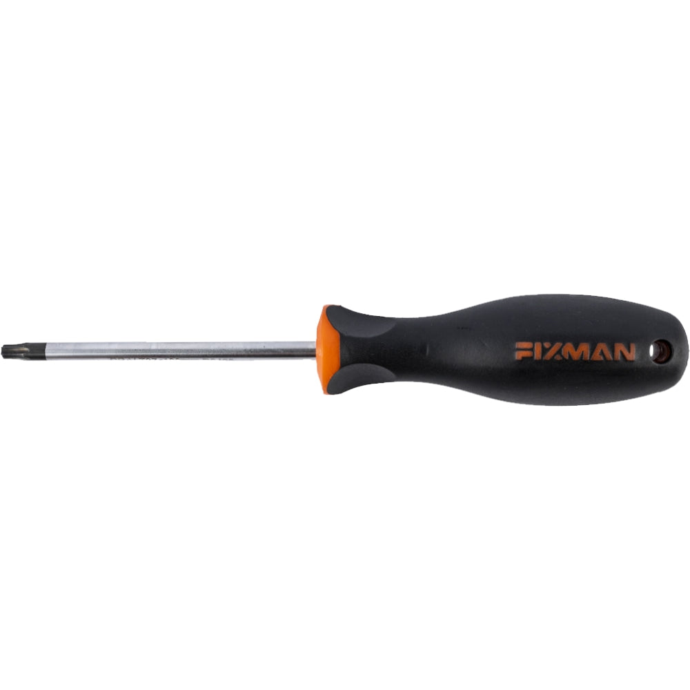 FIXMAN S/DRIVER TORX T27 6X100MM CRV WITH ERGONOMIC HANDLE