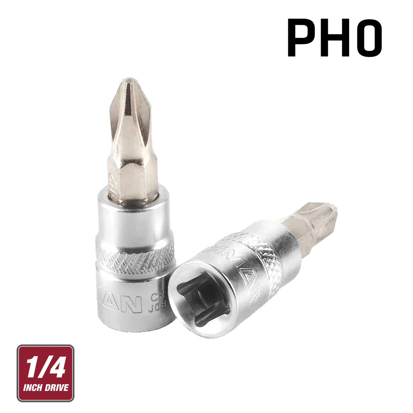 FIXMAN 1/4' DR.BIT SOCKET PH0 PHILLIPS SCREWDRIVER BIT