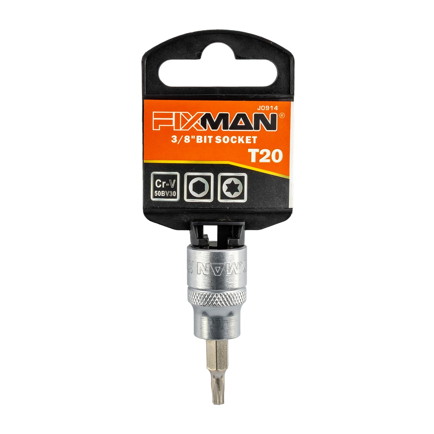 FIXMAN 3/8' DR.BIT SOCKET T20 TORX