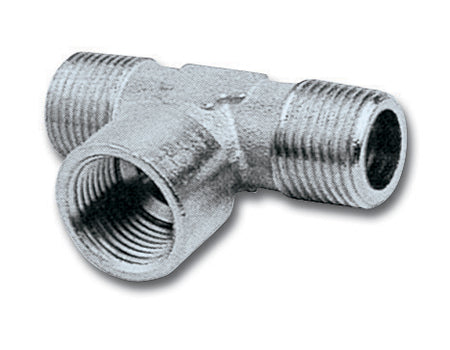 T CONNECTOR 1/4'MFM PACKAGED