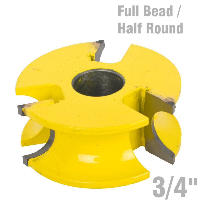 FULL BEAD/HALF ROUND 3/4'