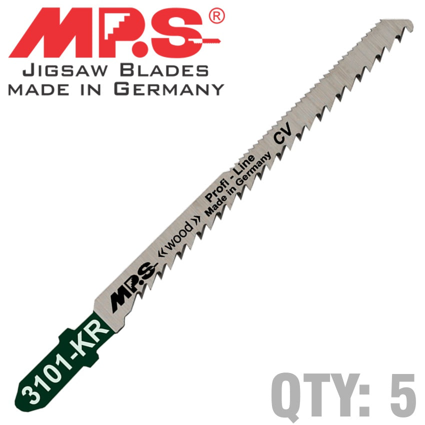JIGSAW BLADE WOOD SCROLL T-SH.10TP