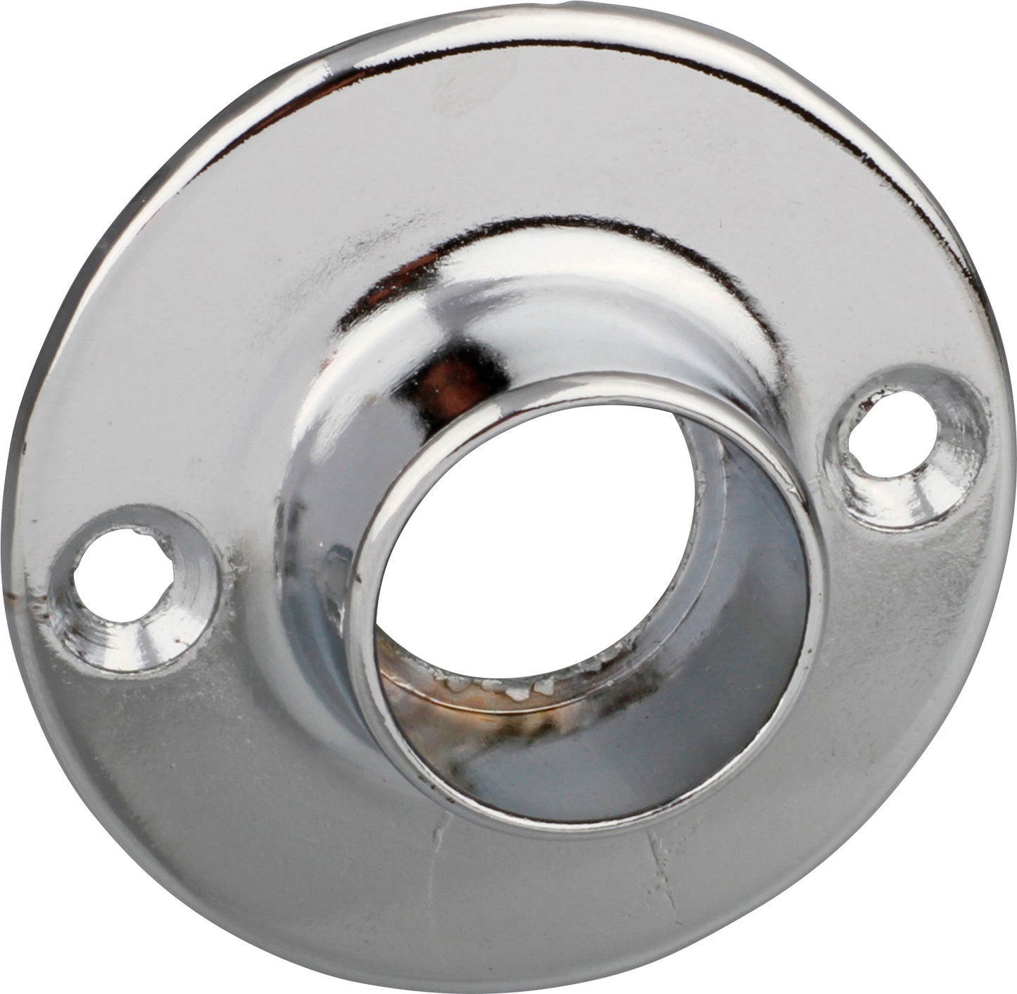 Bracket Flange Chrome Plated 19mm (2)