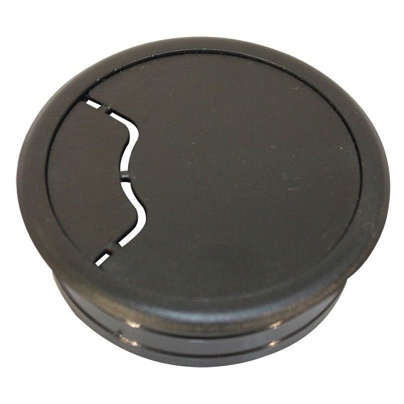 Cable Outlet Plastic Black (1)