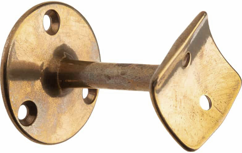 Hand Rail Bracket Brass Straight (1)