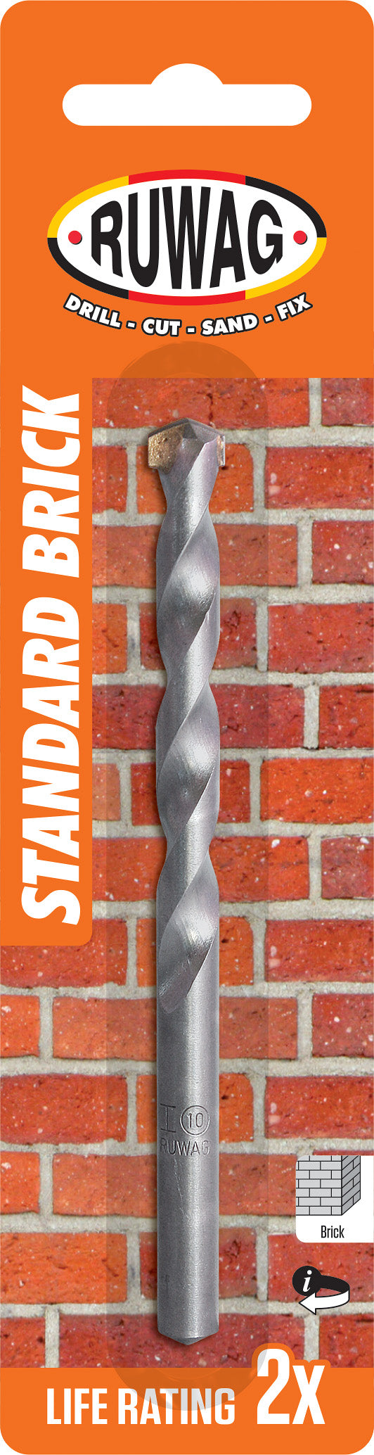 5.00mm standard brick carded