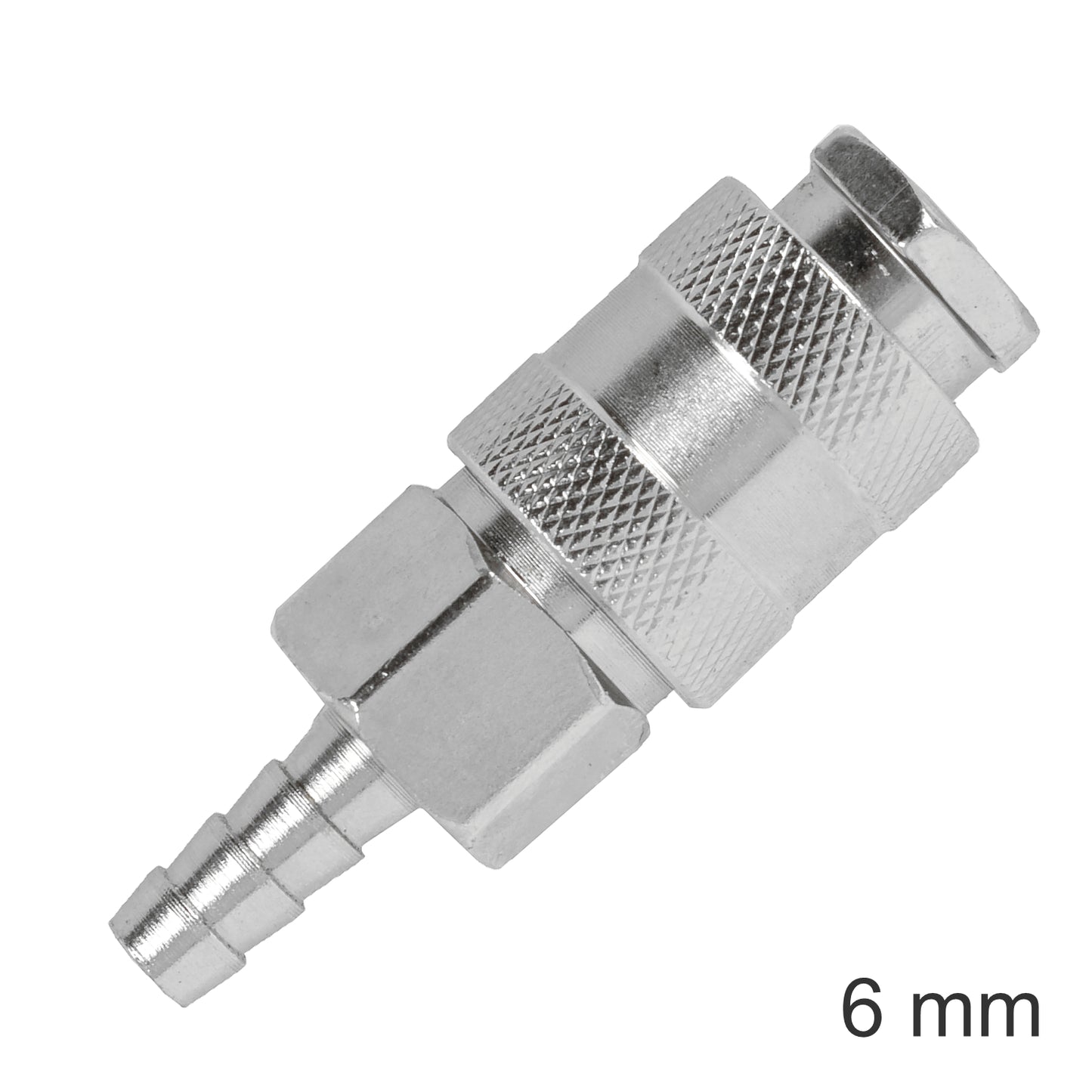 QUICK COUPLER UNIVERSAL 6MM HOSETAIL