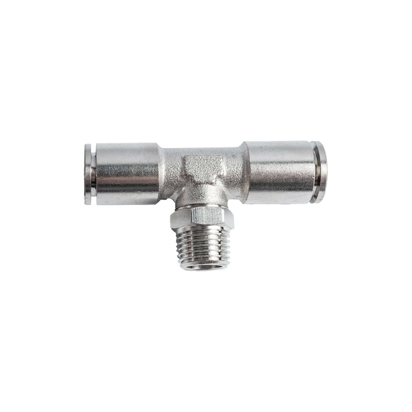 METAL PU FITTING T-JOINT 10MM 1/4' M
