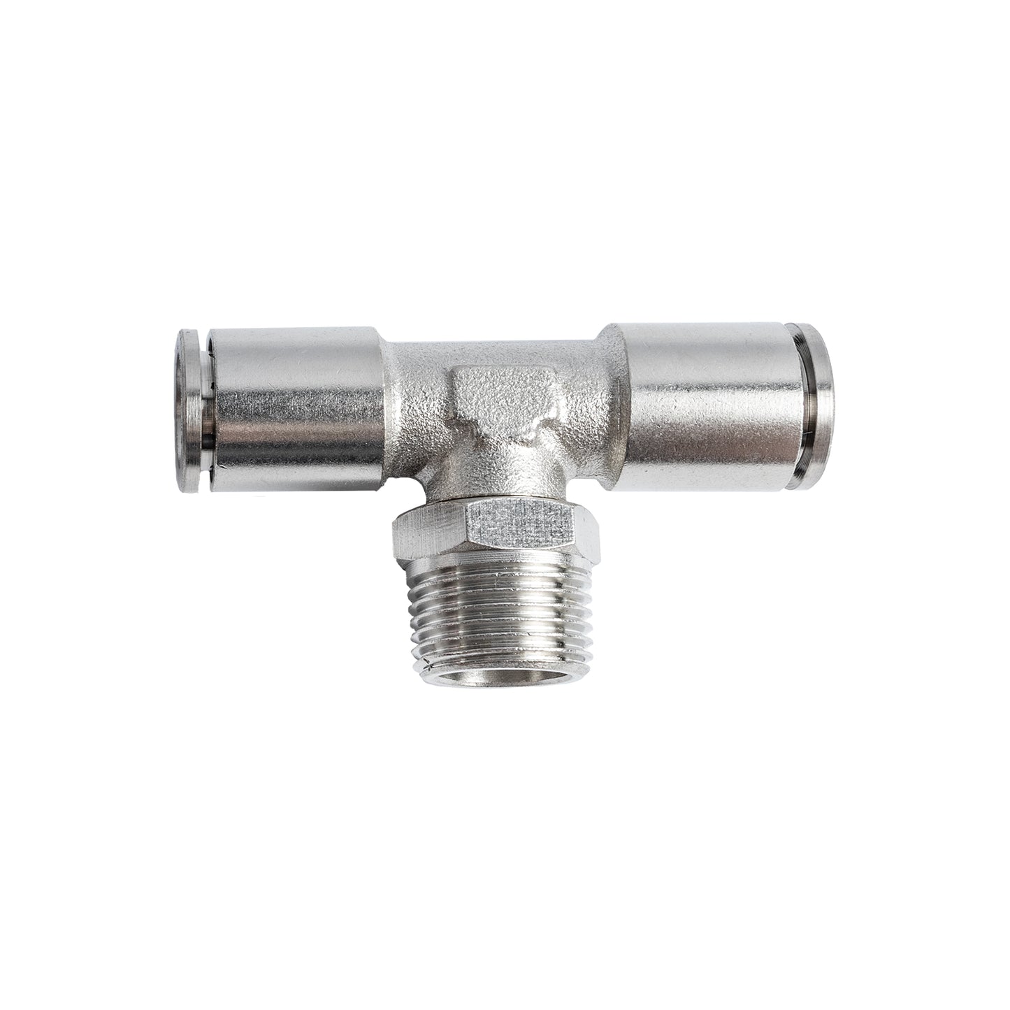 METAL PU FITTING T-JOINT 10MM 3/8' M