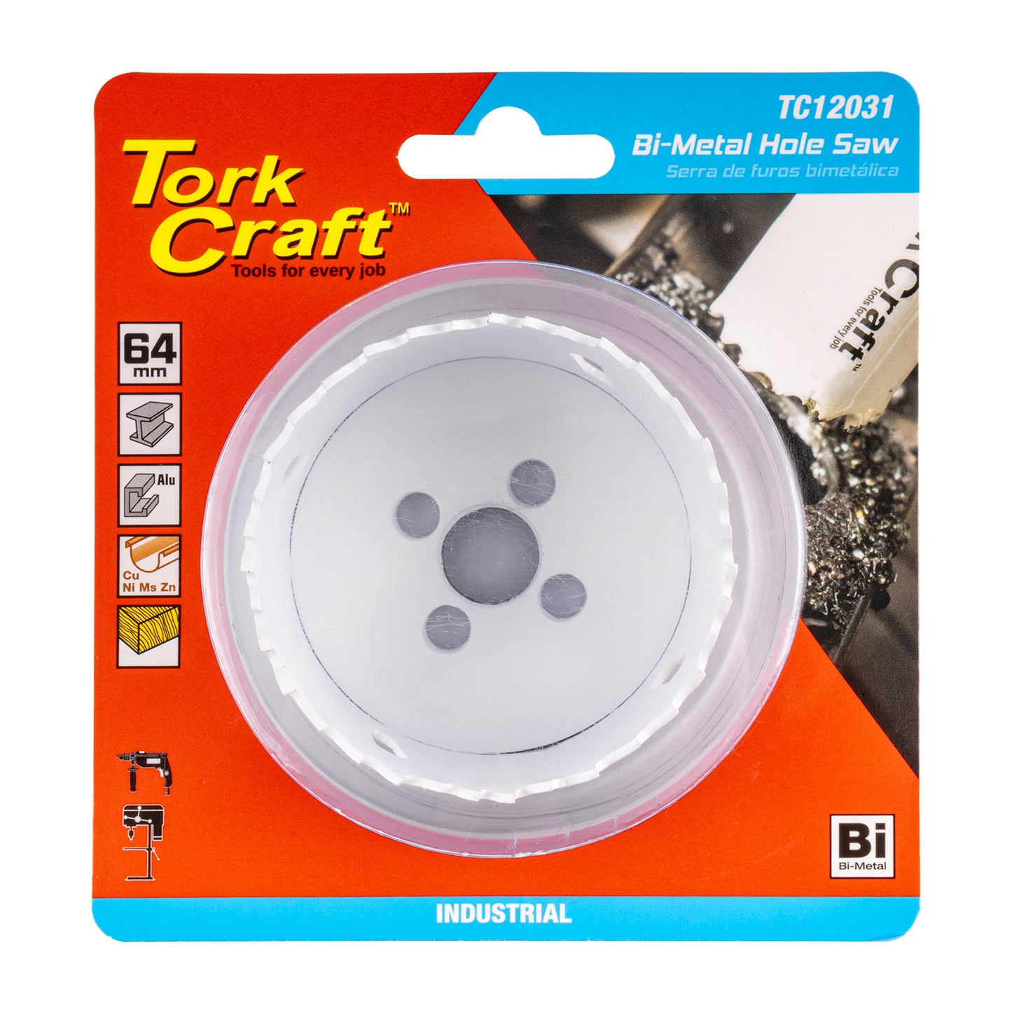 HOLE SAW BI-METAL 73MM