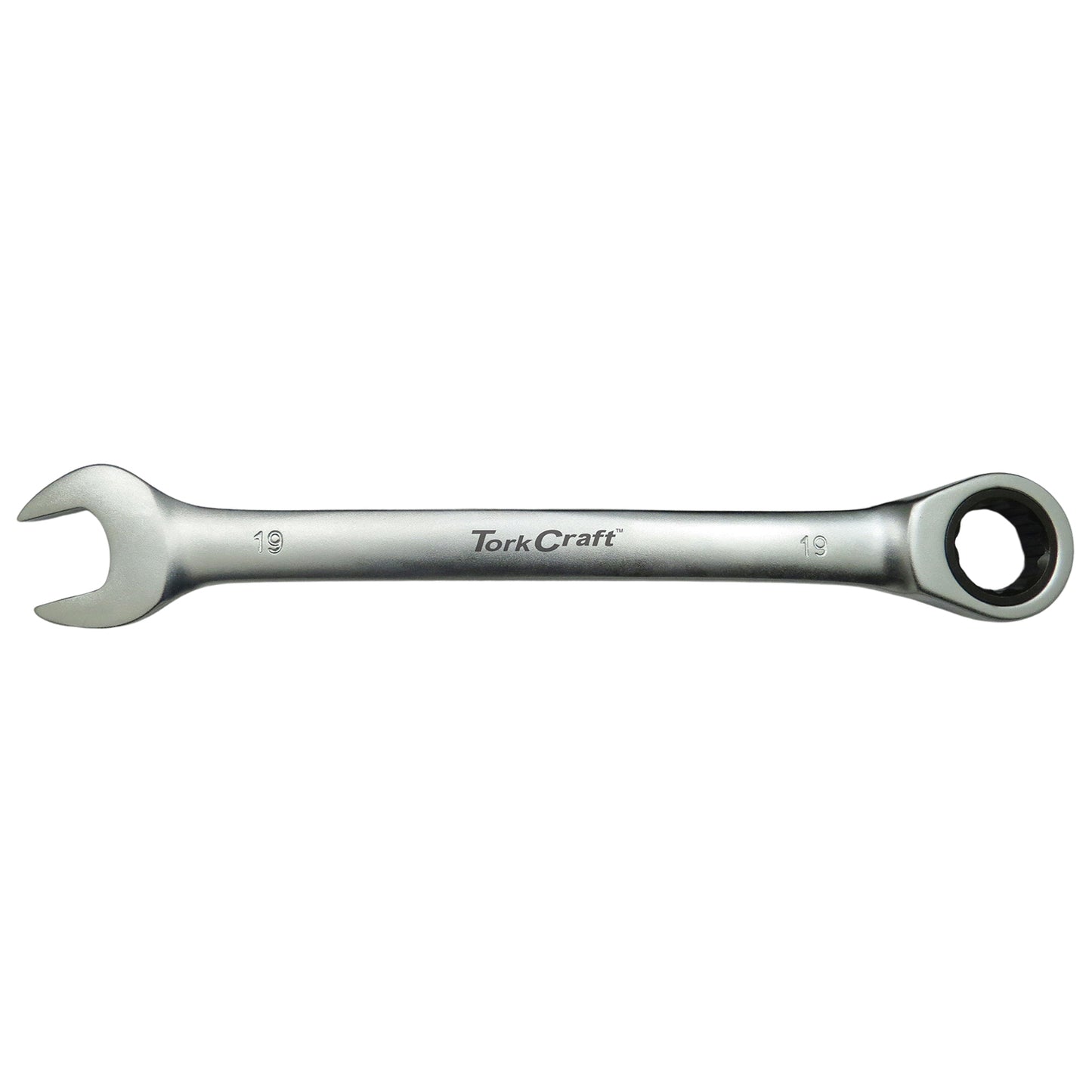 COMBINATION RATCHET WRENCH 19MM FIXED HEAD SPANNER
