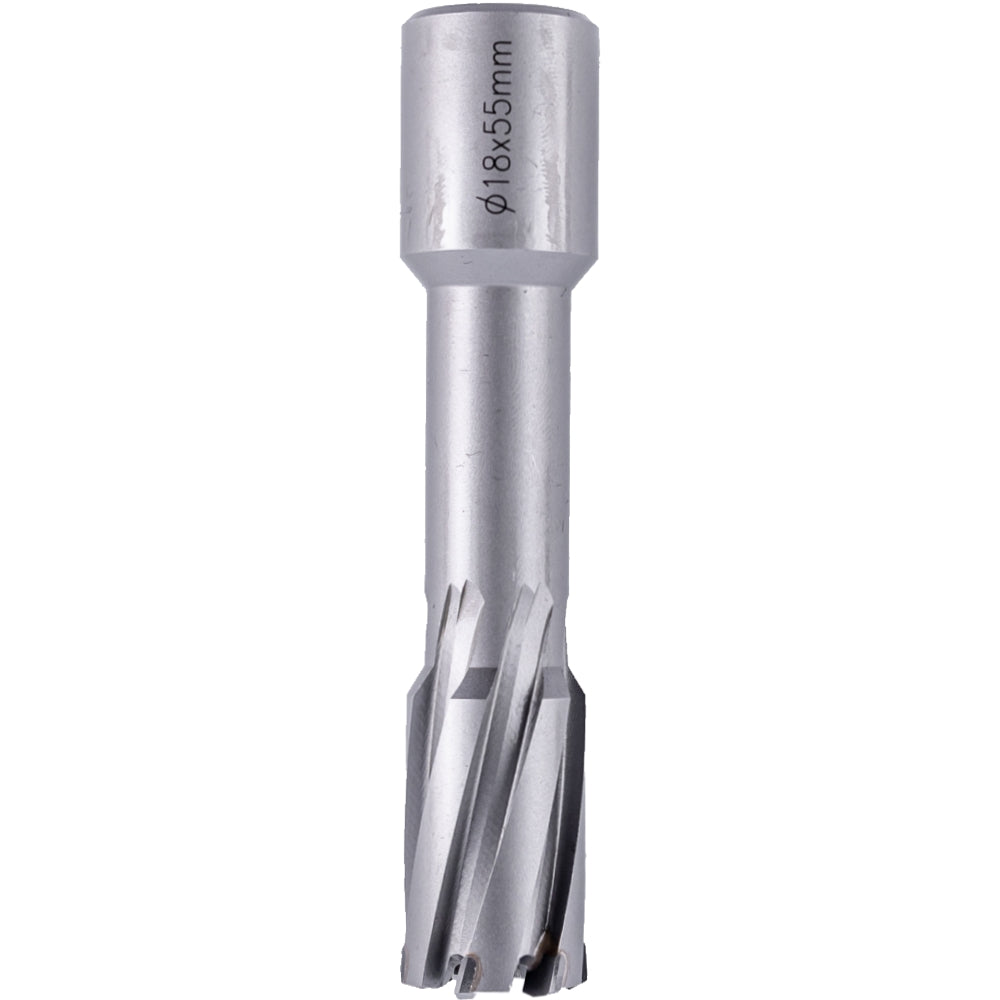 ANNULAR HOLE CUTTER TCT 18 X 55MM WELD SHANK 19.05MM