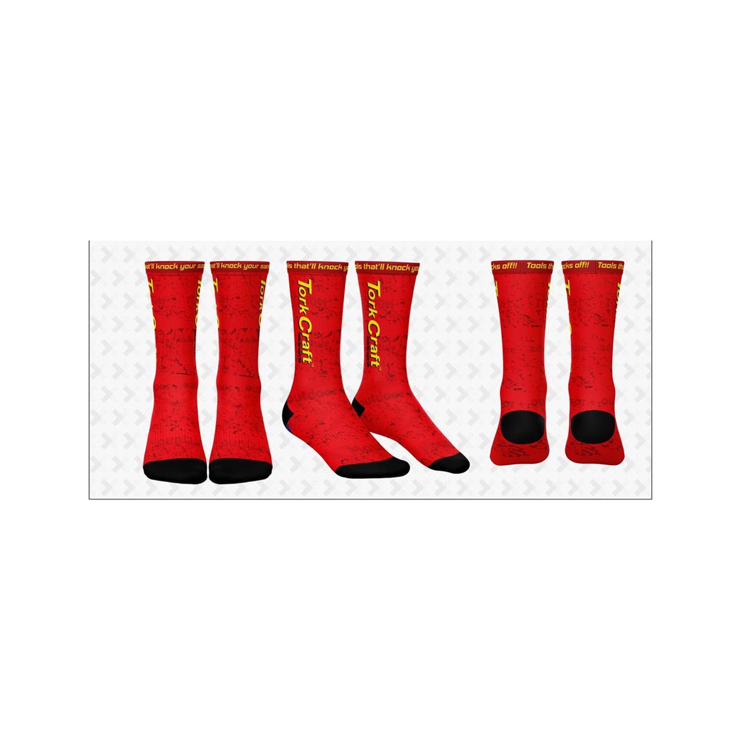 TORK CRAFT X-LARGE SOCKS - ADVENTURE STRIPED