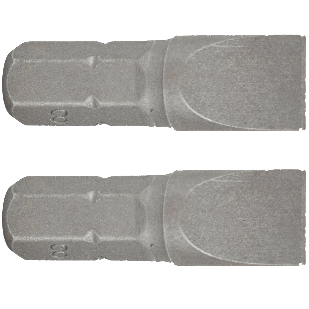 S/D INSERT BIT 8MMx25MM 2/CARD