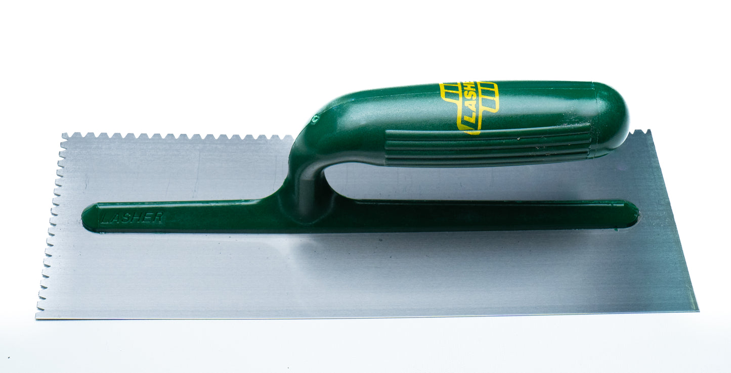 Lasher Floor Trowel Serrated