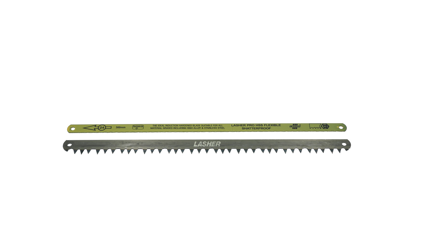 Bowsaw and Hacksaw Blade