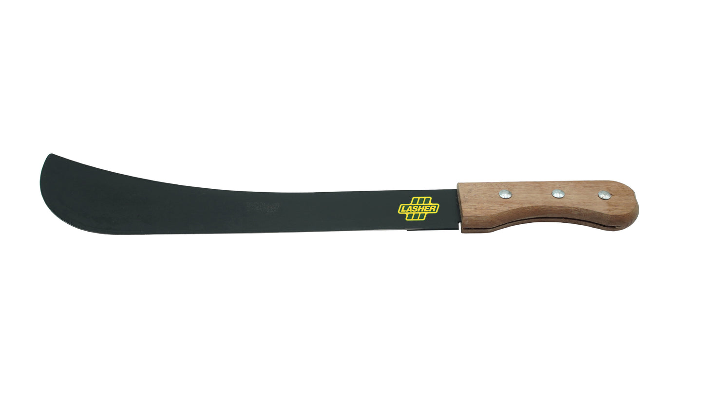 Lasher Cutlass Machete Wooden Handle