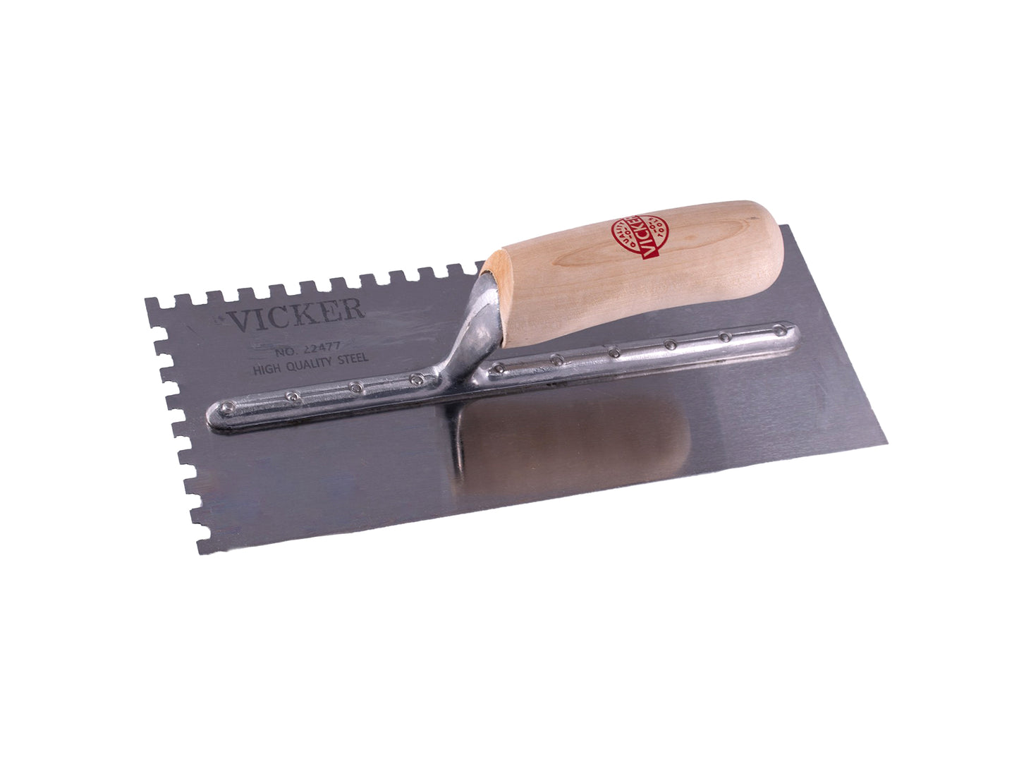 Vicker Square Notch Serrated Trowel 6mm