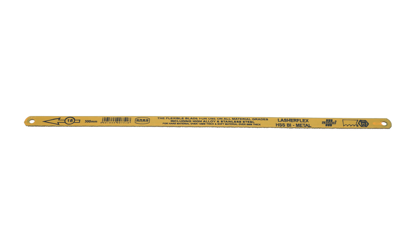 Lasher Hacksaw Bimetal Lasher flex 18 TPI.