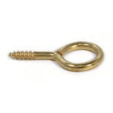 Screw Eye Yellow Passivated 30mm (10)