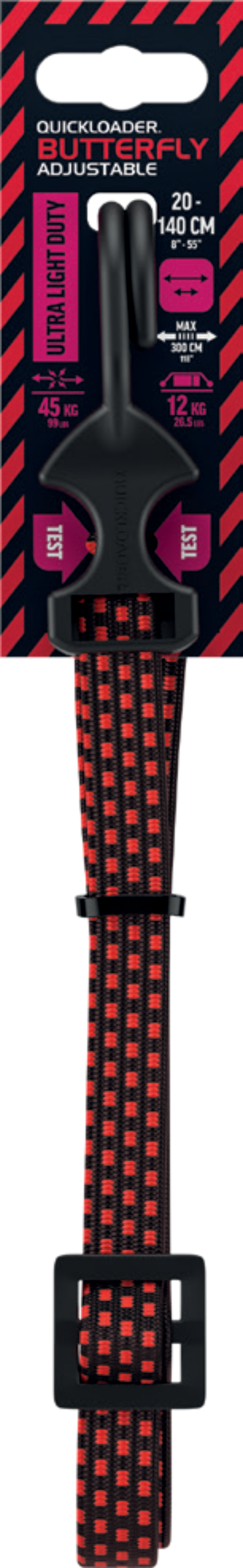 QL Butterfly Bungee Flat Adjustable 45 kg 140 cm x 18 mm