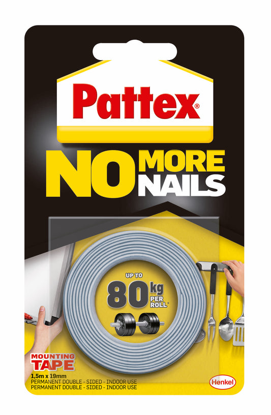 Pattex No More Nails Tape 80kg