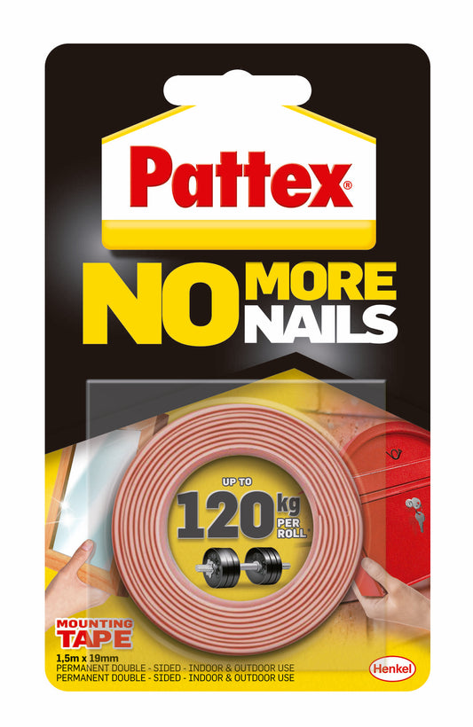 Pattex No More Nails Tape 120kg