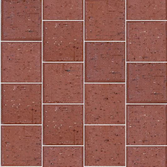 YZ 1BC-Brick Paving Burgundy Doppio 220 x 220