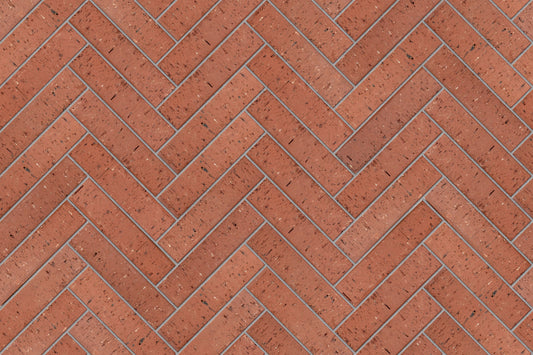 YZ 6B-Brick Paver Burgundy 50mm Piazza  220 X 50 X 50