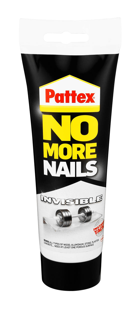 Pattex No More Nails Invisible 200g tube