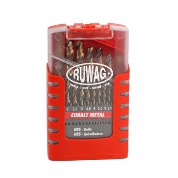 19pce cobalt metal 1-10mm